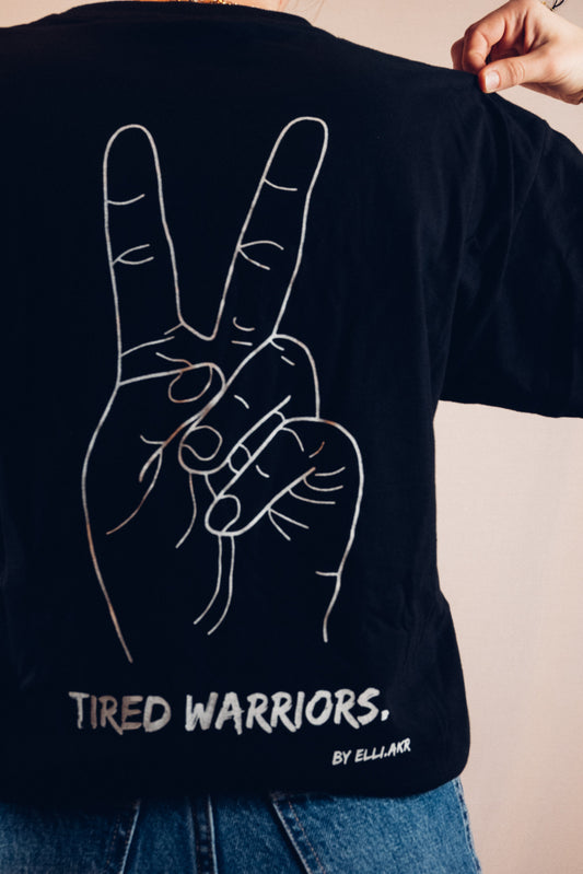 Tired Warriors - Backprint