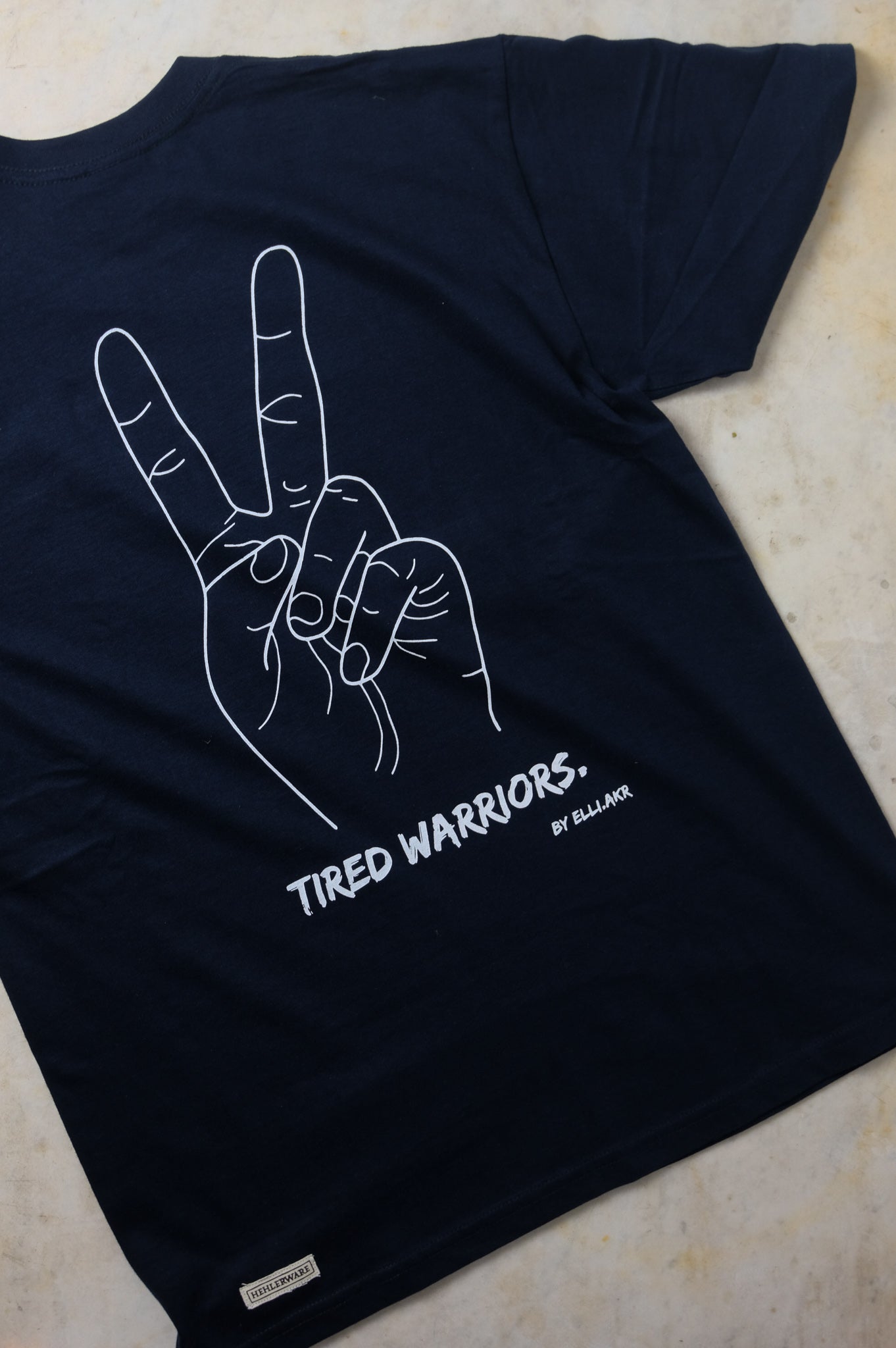 Tired Warriors - Backprint